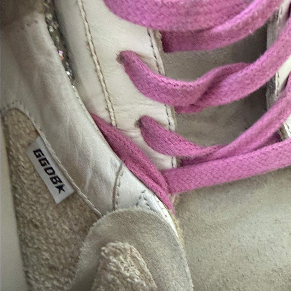 Golden Goose Sneakers with Blue Star - Picture 10 of 11